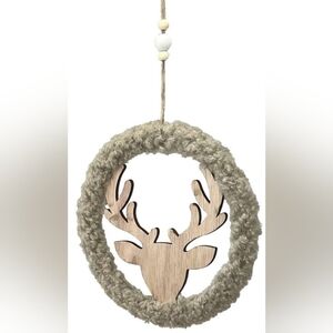 Deer Head Hanging  7"